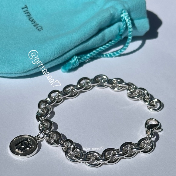 AUTH Tiffany & Co. bracelet w/ rare Lexicon giftbox charm🎁 - Picture 7 of 17